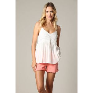 DEELUXE Gesmokte tanktop van viscose-crêpe XL