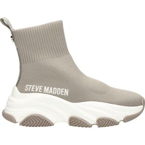 Steve Madden Prodigy dames sneaker - Beige wit - Maat 37