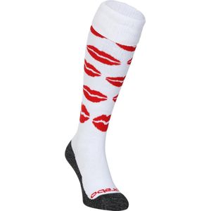 Brabo Socks Kisses White/Red Sportsokken Unisex - White/Red