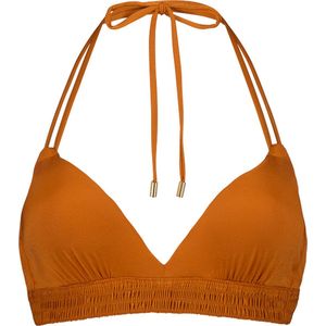 Beachlife Rust halter bikinitop - dames - Maat 85C