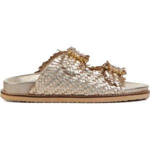 Lina Locchi Slippers / Slides Dames - L1284 - Goud - Maat 42