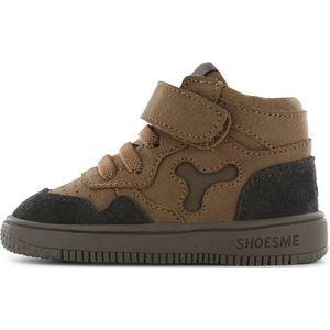 Baby | Babysneakers | Jongens | Brown | Leer | Shoesme | Maat 24