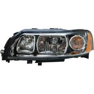 Volvo V70, 2004 - 2007 - koplamp, H7+H9, elektr verstelb, incl stelmotortje, rechts