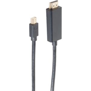 BS10-72045 - 3 m - Mini DisplayPort - HDMI - Male - Male - Straight