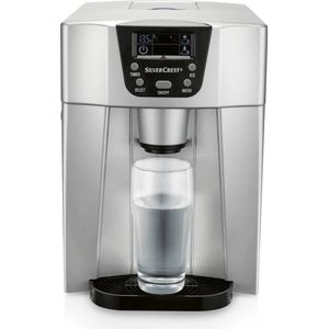 SILVERCREST® KITCHEN TOOLS IJsblokjesmachine 130 W - IJsblokjesmaker - Inhoud watertank: 2 l - IJsblokjesgrootte: S / L