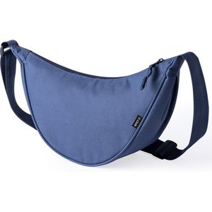 Heuptas of schoudertas Stiva - verstelbaar - blauw - polyester - 1 vaks - volwassenen - voor vrije tijd en op reis