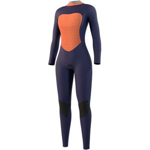 2025 Mystic Dames Star 3/2mm Rug Ritssluiting Wetsuit - B
