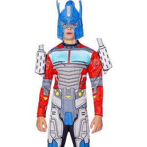 FUNIDELIA Optimus Prime Kostuum - Transformers voor jongens - Maat: 107 - 113 cm