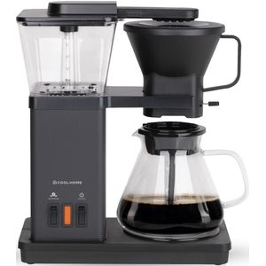 CoolHome Masterbrew Koffiezetapparaat - Koffiezetapparaat Filterkoffie - Met Blooming Functie - Zwart
