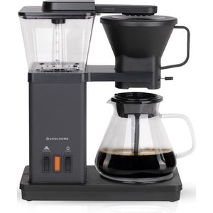 CoolHome Masterbrew Koffiezetapparaat - Koffiezetapparaat Filterkoffie - Met Blooming Functie - Zwart