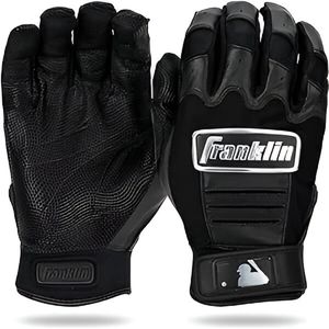 Franklin - Honkbal - Softbal - Slaghandschoentjes - CFX Pro - Chrome - Professional - Zwart - Medium