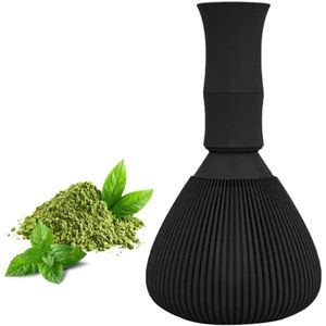 Matcha-accessoires voor traditionele matcha-ceremonie met theezeef, bezem en kwast