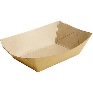Kraft Snackbakjes Conisch/Medium 107x69mm - 1.000 st/ds.