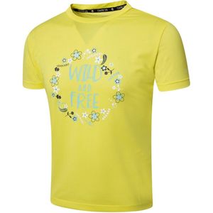 Dare 2b T-shirt Rightful Junior Polyester Geel Maat 158