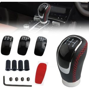 Automatische versnellingspook 5 versnellingen leer met adapters en doppen