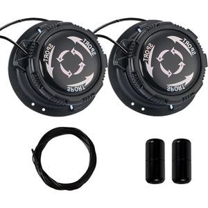 Automatische draaisluiting veters - Geen installatie nodig, geen strikken - Voor sneaker lock - Unisex, geschikt voor kinderen en volwassenen