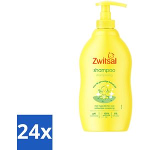 Zwitsal - Babyverzorging - Shampoo - Anti-Prik Formule - Voor de Gevoelige Babyhuid - 400 ml - Voordeelverpakking - 24 stuks