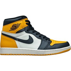 Air Jordan 1 Retro High OG Yellow Toe Taxi - 555088-711 - Maat 47.5 - GEEL - Schoenen