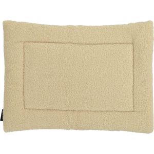 Wooff Bench Mat Teddy Agavegroen - Hondenbenchkussen - 60x44 cm