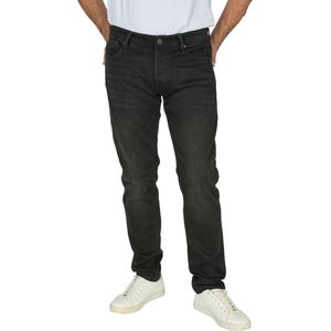 Jack & Jones Heren Jeans Broeken JJIGLENN slim Fit Zwart Volwassenen