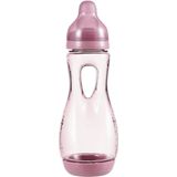 Difrax Handgreep Babyfles 240 ml Natural - Anti-Colic – Roze – 1 stuk