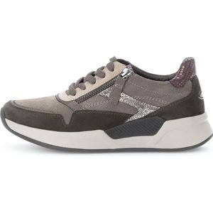 Gabor Rollingsoft Sneakers grijs Suede - Dames - Maat 38