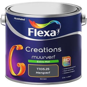 Flexa - Creations Muurverf Extra Mat - T7.05.25 - Mengverf - 2.5 Liter