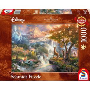 Schmidt Disney Classics- Bambi Puzzel - 1000 stukjes
