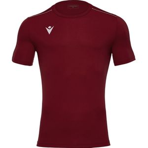 Macron Rigel Hero Shirt Korte Mouw Heren - Bordeaux | Maat: XXL