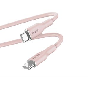 Puro USB-C zu USB-C Kabel 1,5m rose