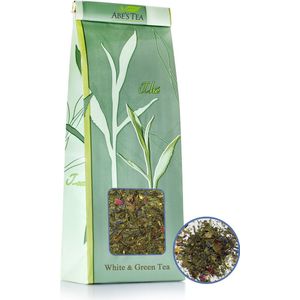 Abe's Tea | Witte en Groene Losse thee, Sheherazade Mix 100gr. - fruit