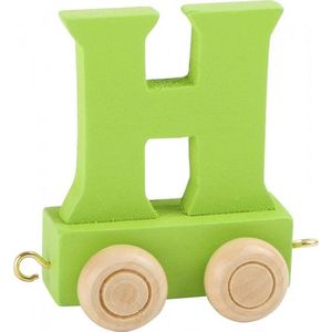 small foot - Coloured Letter Train H