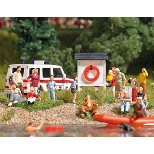 Busch - M-set: Rettungsringe H0 (2/20) * - BU7771 - modelbouwsets, hobbybouwspeelgoed voor kinderen, modelverf en accessoires