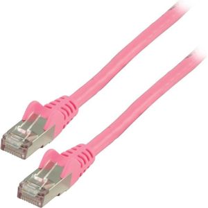 CAT6 F/UTP Network Cable RJ45 (8P8C) Male - RJ45 (8P8C) Male 3.00 m Pink