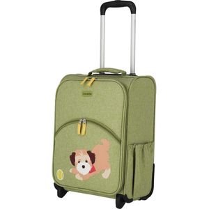 Youngster Kinderkoffer met 2 wielen voor mini-wereldontdekkers, handbagageformaat, 44 cm, 1,9 kg, polyester., hond, 44 cm