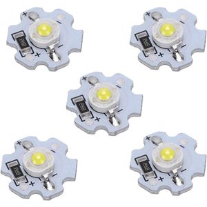 5V LED-chiplamplichtkralen - Superheldere Krachtige Lampkralen (Puur Wit, 25-pack)