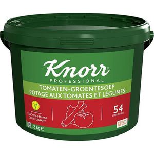 Knorr - Tomaten-Groentesoep - Emmer - 3 kg