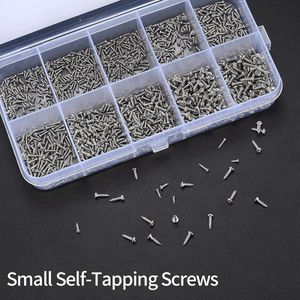 schroeven - zelftappende schroeven-assortimentset 1200pcs
