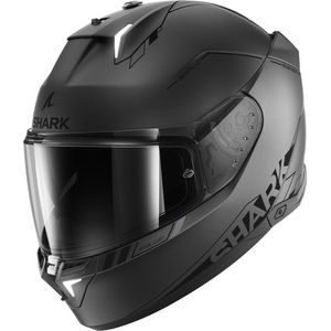 Shark Skwal i3 Blank Sp Mat Anthracite Black Silver AKS M - Maat M - Helm