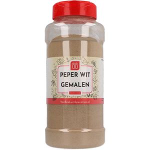 Van Beekum Specerijen - Peper Wit Gemalen - Strooibus 400 gram