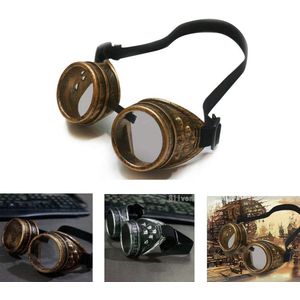 Zware metalen steampunk gothic stijl veiligheidsbril - lassen - oxy-fuel .