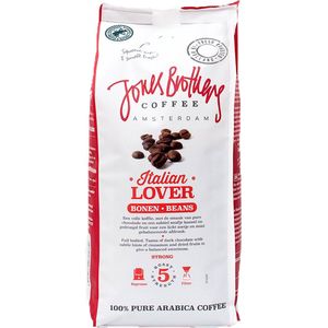 Jones Brothers Coffee Koffiebonen Italian Lover – 6 x 500 gram