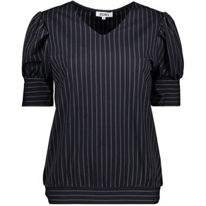 Zoso T-shirt Karen Travel Tops 251 0008 Navy Dames Maat - S