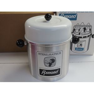 Remond - Sterilisator - op het gasvuur  - 7 flessen + toebehoren
