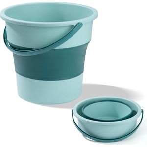 Selbro ® Ruimtebesparende Opvouwbare Emmer voor Binnen- en Buitengebruik, Ideaal voor Camping en Vissen