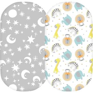 hoeslaken kinderwagen wieg set 2/81 x 41 cm,