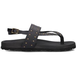 Lina Locchi Led Teenslip Sandaal Met Studs Sandalen Dames - Zwart - Maat 39