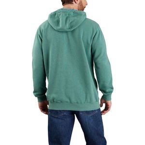 Carhartt Hoodie Rain Defender C Logo Sweat Slate Green Heather-M