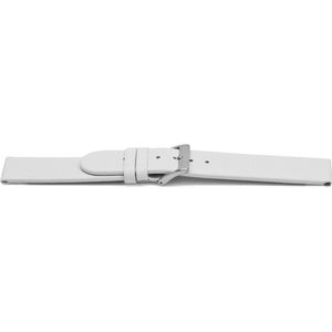 Horlogeband E506 Wit Ongestikt 16x16 mm Quickswitch
