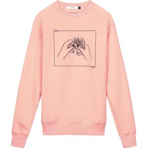 Collect The Label - Hippe Trui - Amsterdam Sweater - Peach - Unisex - XS